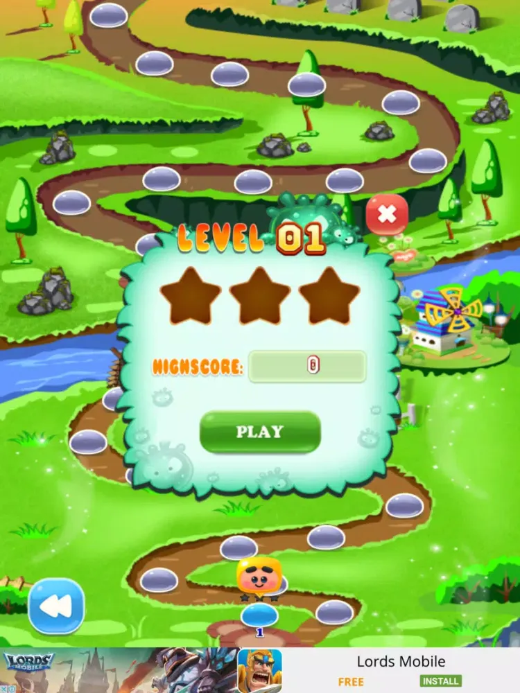 Fruit Match Garden New iPad  Ekran Görüntüleri