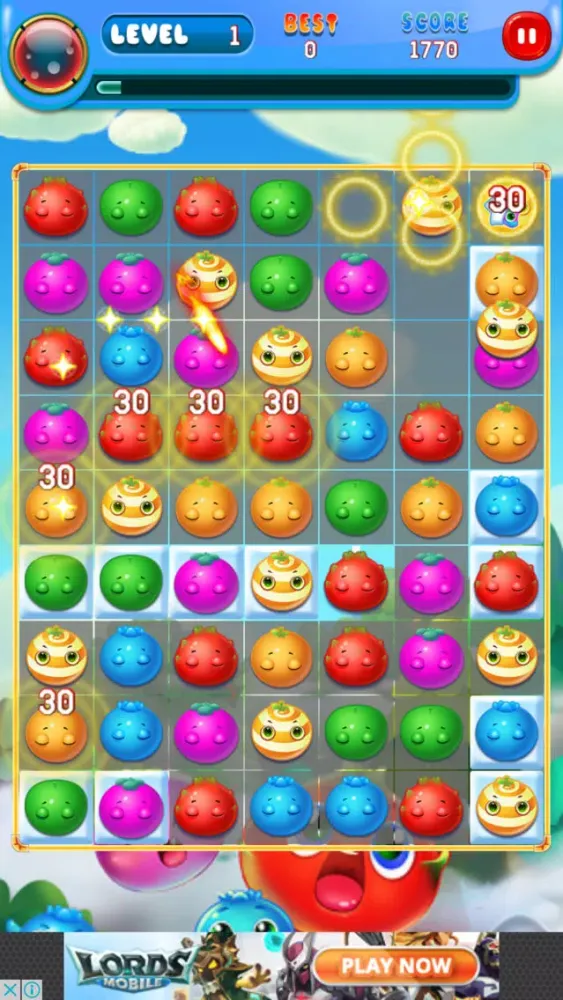 Fruit Match Garden New Ekran Görüntüleri