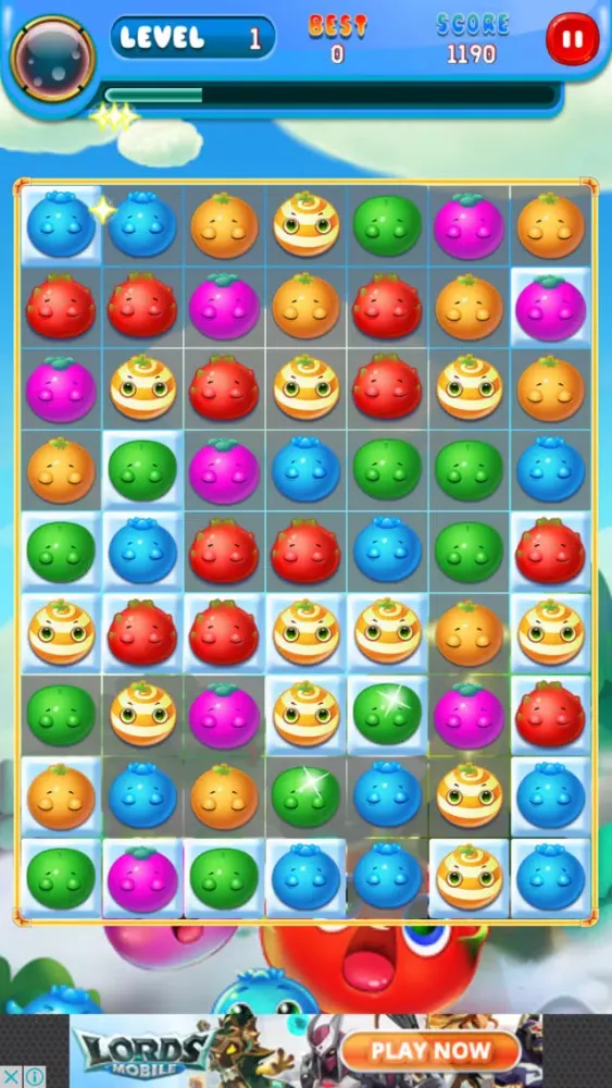 Fruit Match Garden New Ekran Görüntüleri