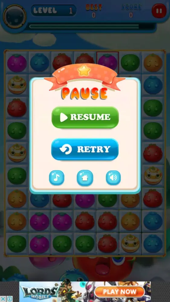 Fruit Match Garden New Ekran Görüntüleri