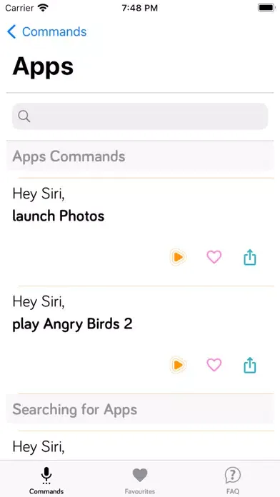 App For Siri Commands Tips应用截图