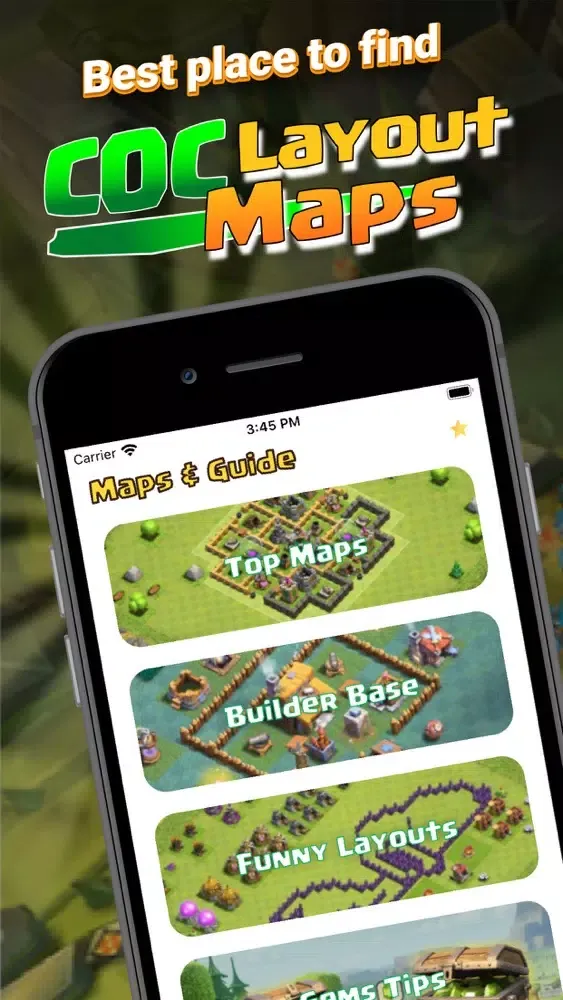 Screenshot di Maps for COC