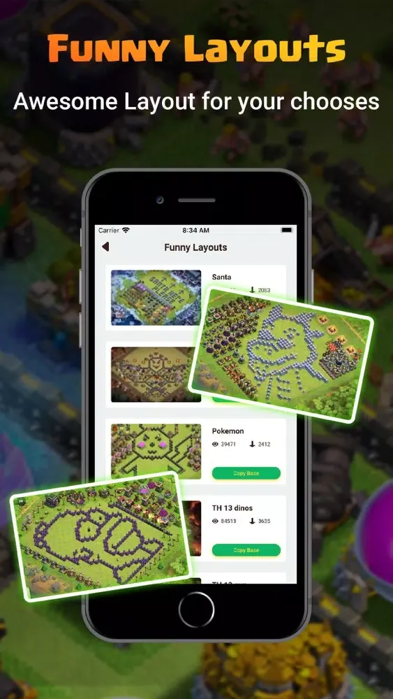 Screenshot di Maps for COC