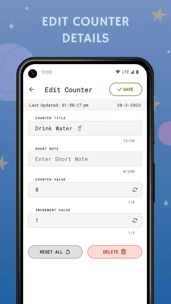 Click Counter Screenshots