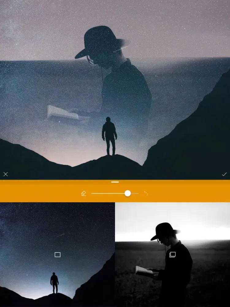 Merge Photos - Pic Superimpose iPad  Screenshots