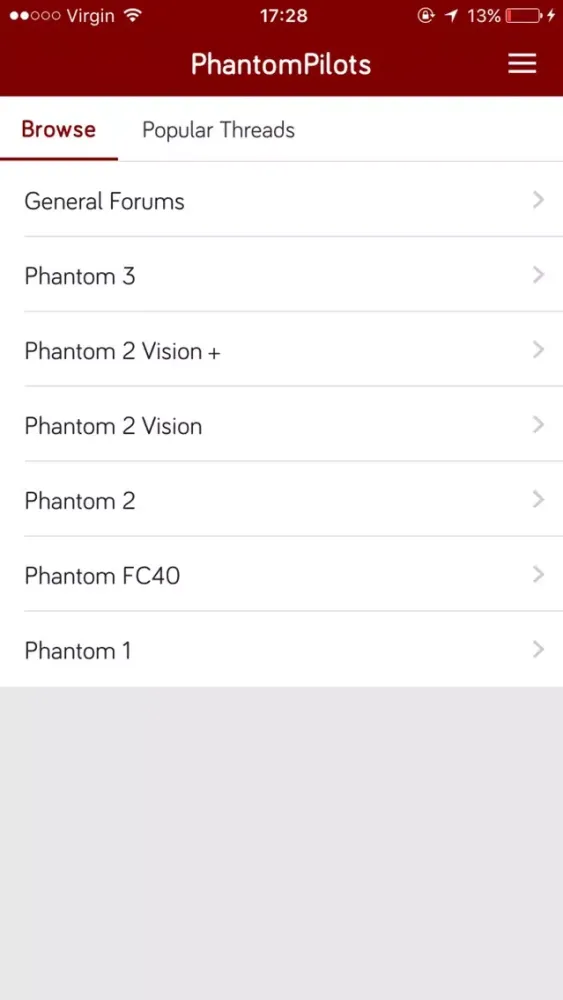 PhantomPilots - DJI Phantom Drone Forum Screenshots