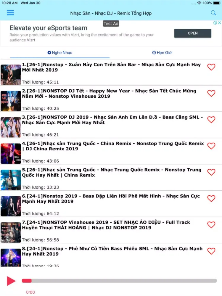 Nhac San - Nhac DJ - Remix iPad  Ekran Görüntüleri