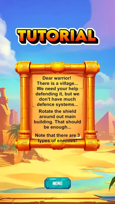 ภาพหน้าจอของ Pharaoh Castle Attack
