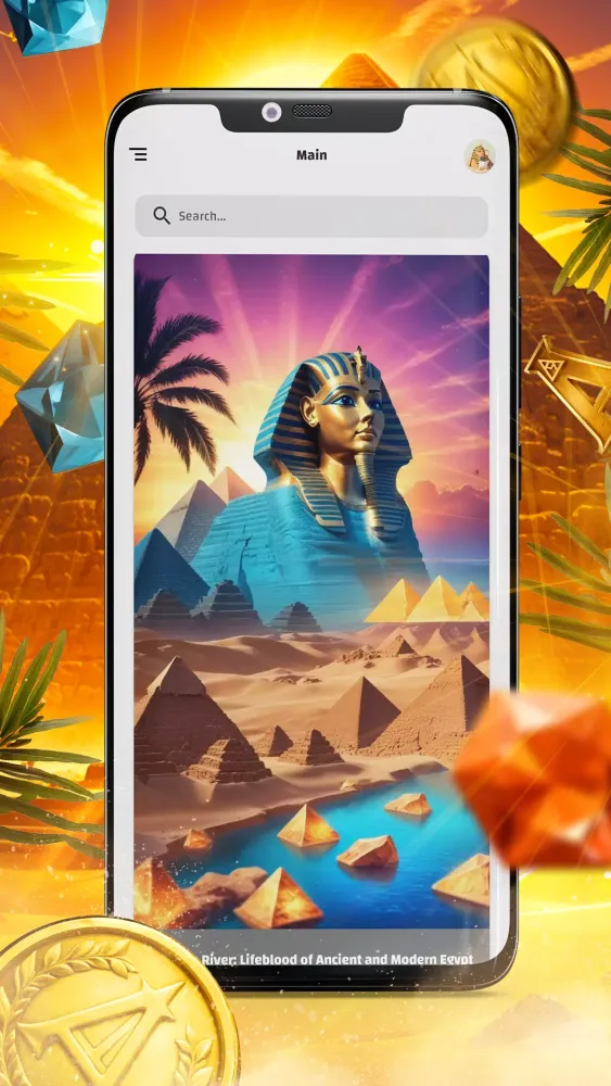 Screenshot di Pharaoh Articles