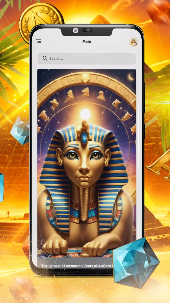 Screenshot di Pharaoh Articles