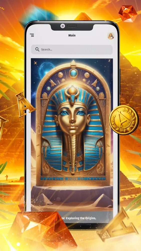 Screenshot di Pharaoh Articles