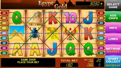 ภาพหน้าจอของ Casino Lucky Pharaoh Slots