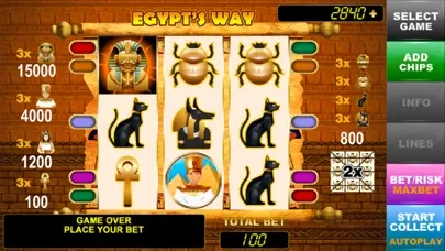 ภาพหน้าจอของ Casino Lucky Pharaoh Slots