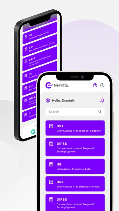 Calculate Hemato-Onco Screenshots