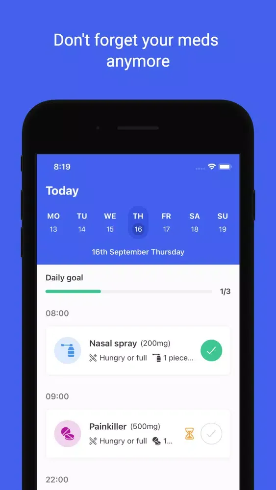 Medication Tracker by Pharma स्क्रीनशॉट