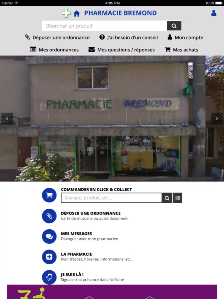 تصاویر Pharmacie Bremond iPad 