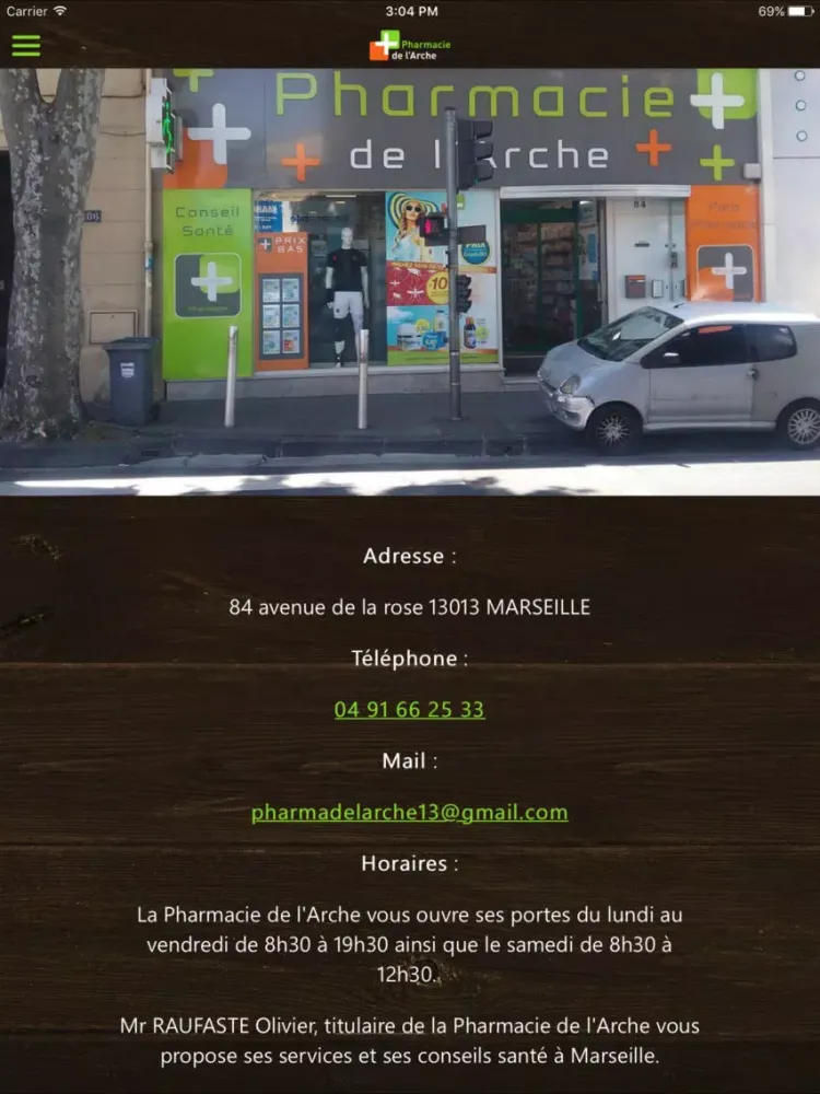 Pharmacie de l’Arche Marseille iPad  স্ক্রিনশট