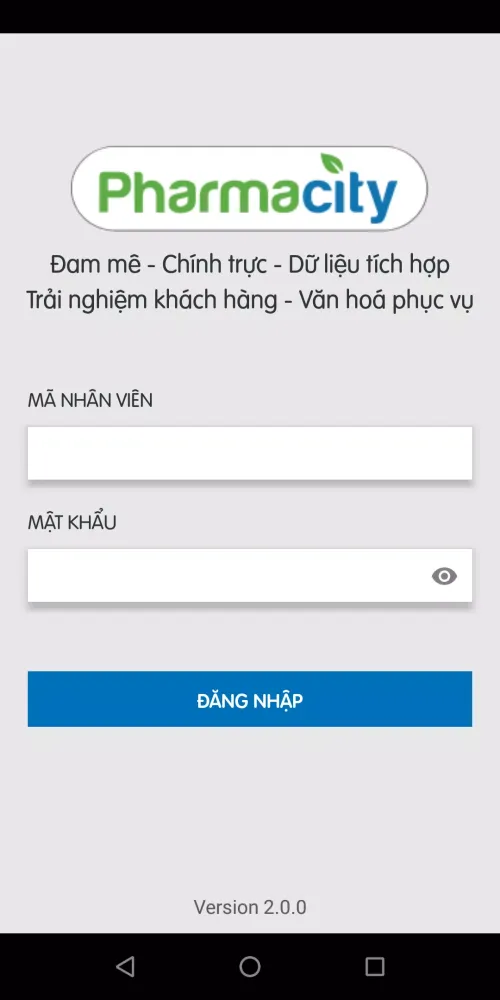 Captures d'écran de Pharmacity Employee App