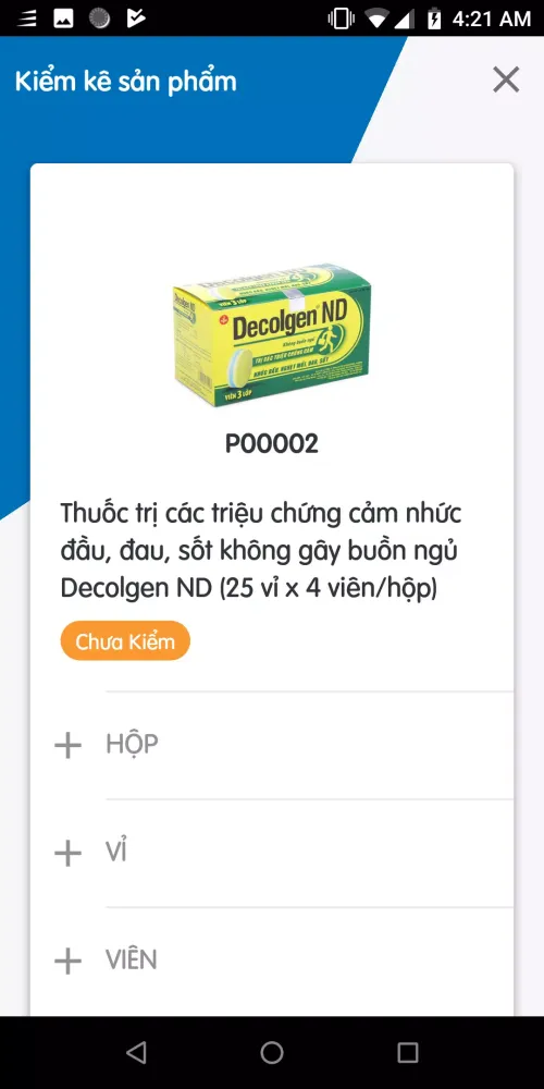 Captures d'écran de Pharmacity Employee App