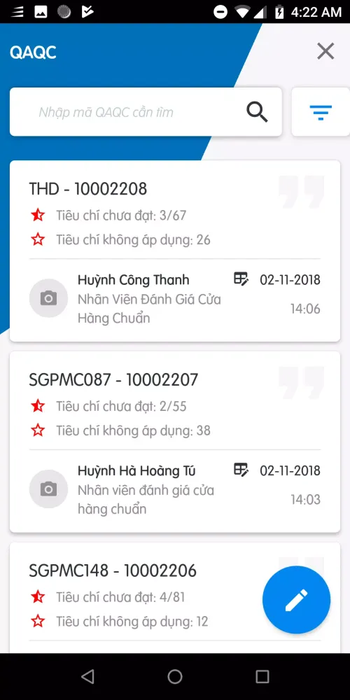 Captures d'écran de Pharmacity Employee App