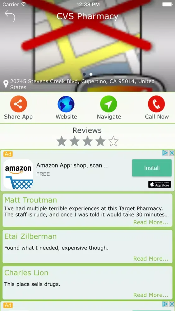 Captures d'écran de Pharmacy Finder :Nearest Pharmacy