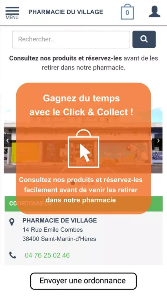 Tangkapan skrin Pharmacie du Village