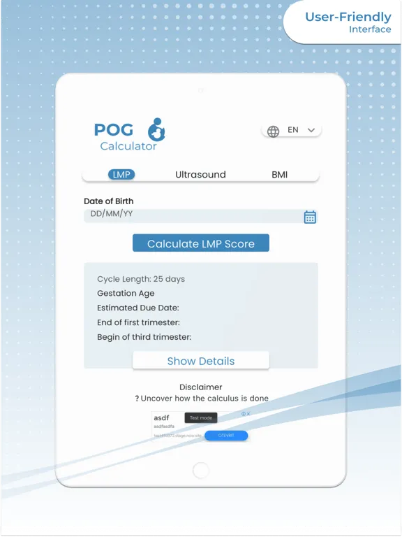 Screenshot di Gestational Age - Pharmapedia iPad 