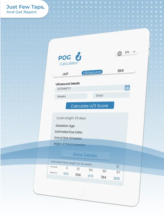 Screenshot di Gestational Age - Pharmapedia iPad 