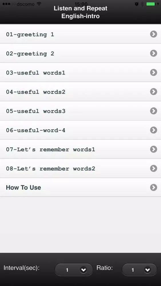 Listen & Repeat English-intro Ekran Görüntüleri