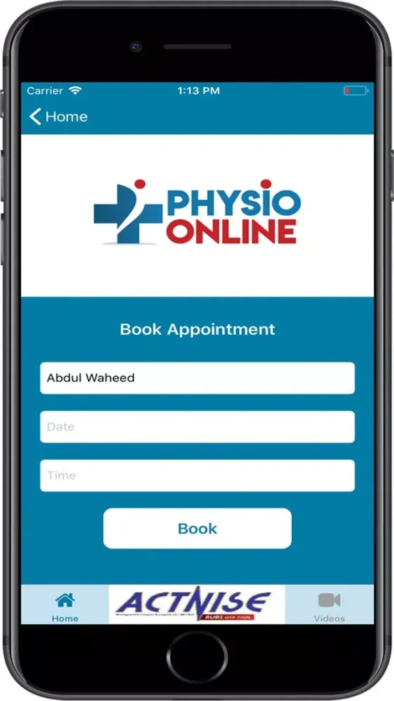 Capturas de pantalla de Physio Online