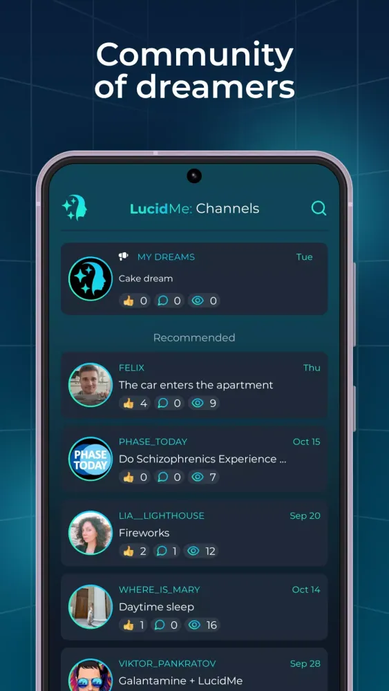 LucidMe Screenshots