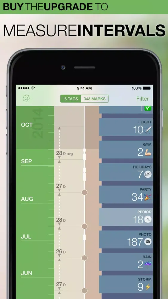 Mark Now - Record a Timeline of Past Events應用截圖