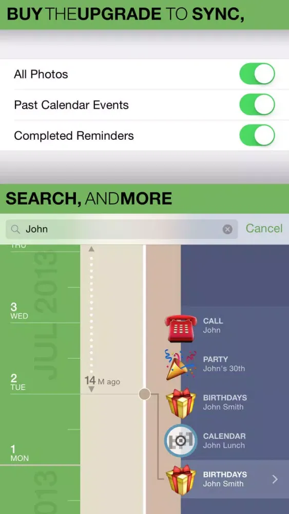 Mark Now - Record a Timeline of Past Events應用截圖