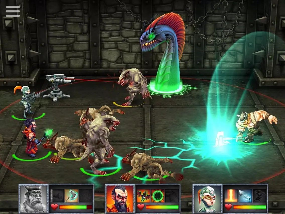 Battle Hunters iPad  스크린샷