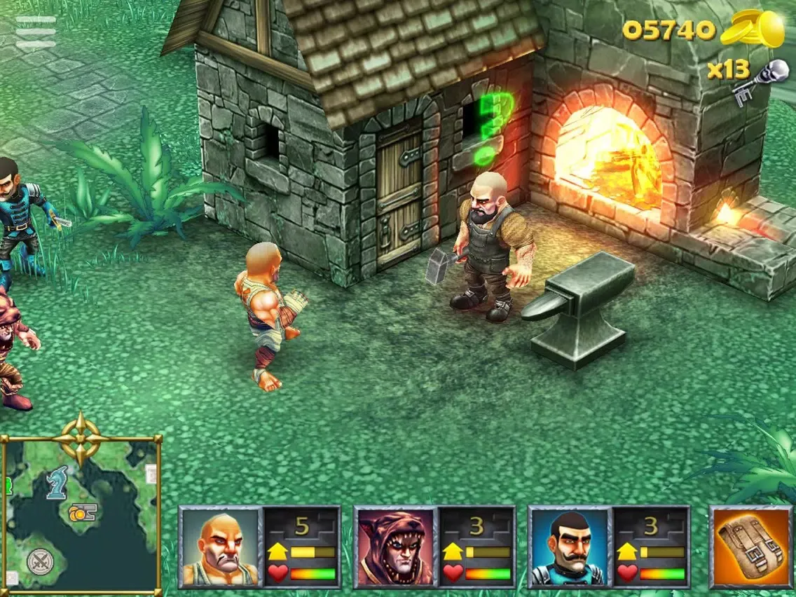 Battle Hunters iPad  스크린샷