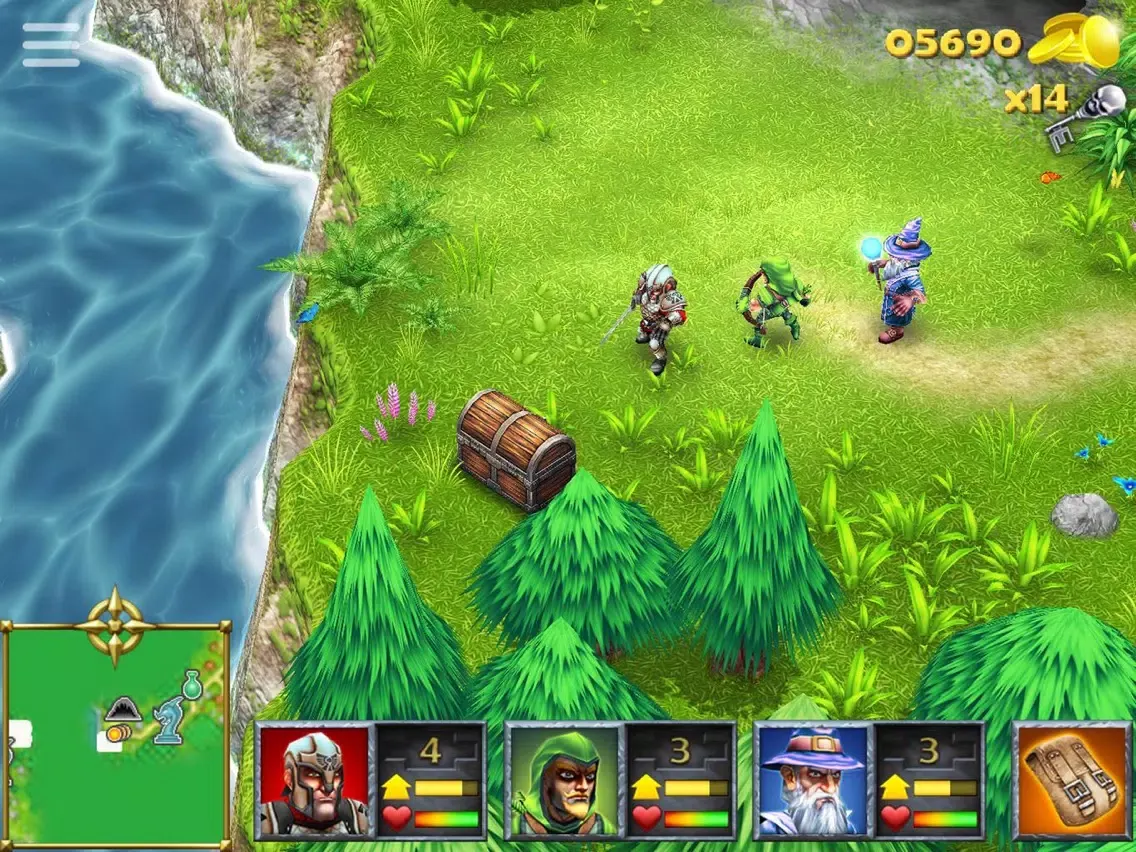Battle Hunters iPad  스크린샷