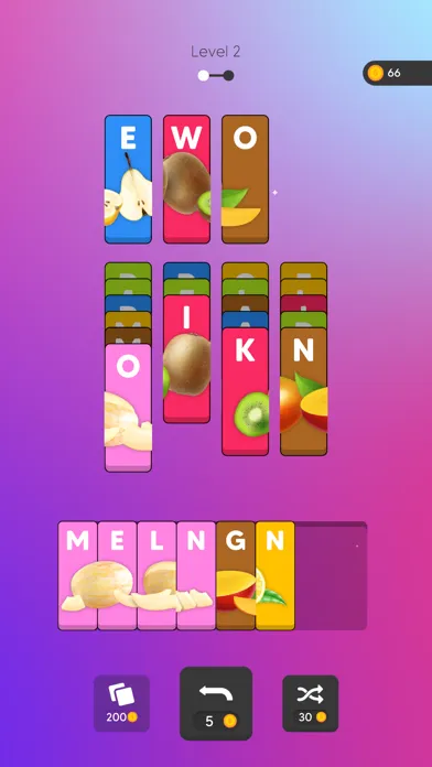 ภาพหน้าจอของ Word Match Puzzle!