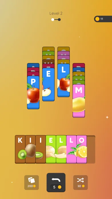 ภาพหน้าจอของ Word Match Puzzle!