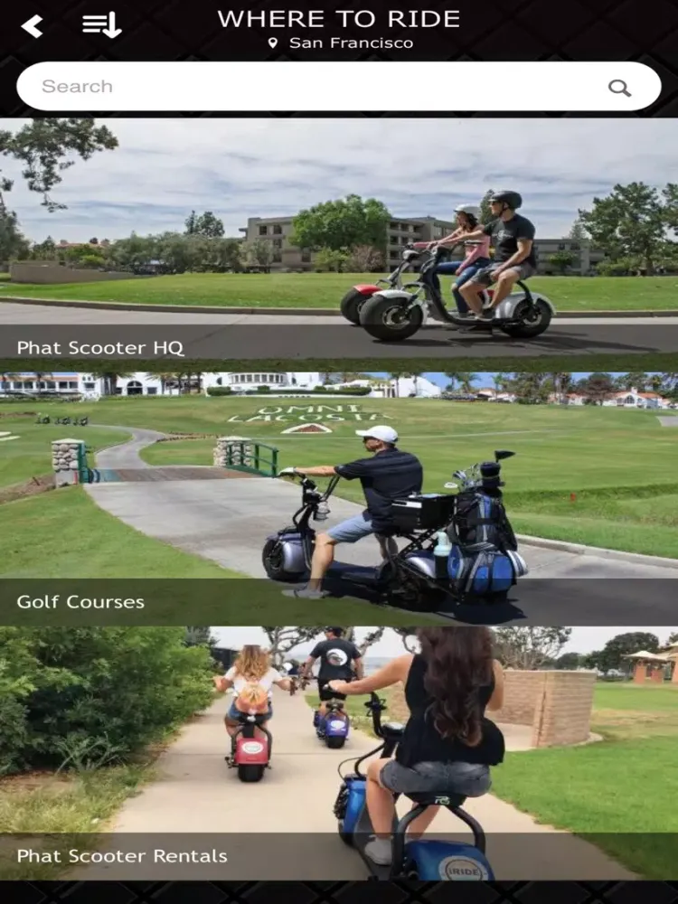 Phat Scooters iPad  スクリーンショット