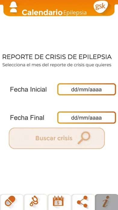 Capturas de tela do GSK Mi Epilepsia