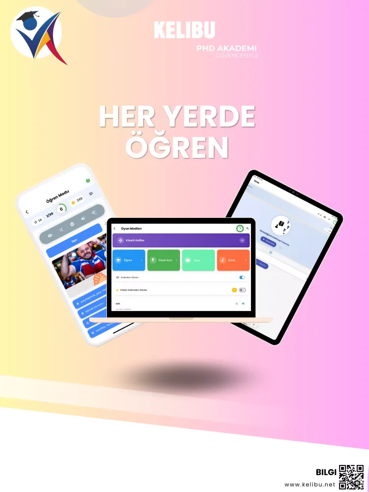 Kelibu: İngilizce Kelime Öğren应用截图