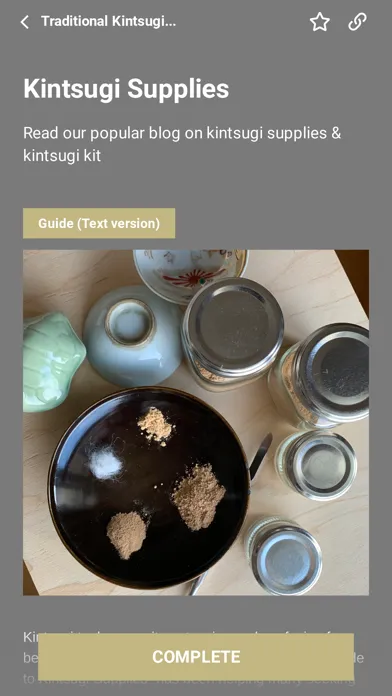 Screenshot di Kintsugi Class: pottery repair