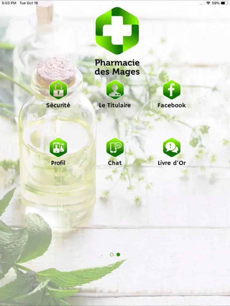 Ảnh chụp màn hình của Pharmacie des Mages iPad 