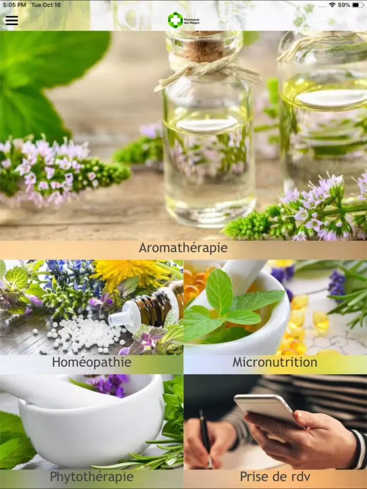 Ảnh chụp màn hình của Pharmacie des Mages iPad 