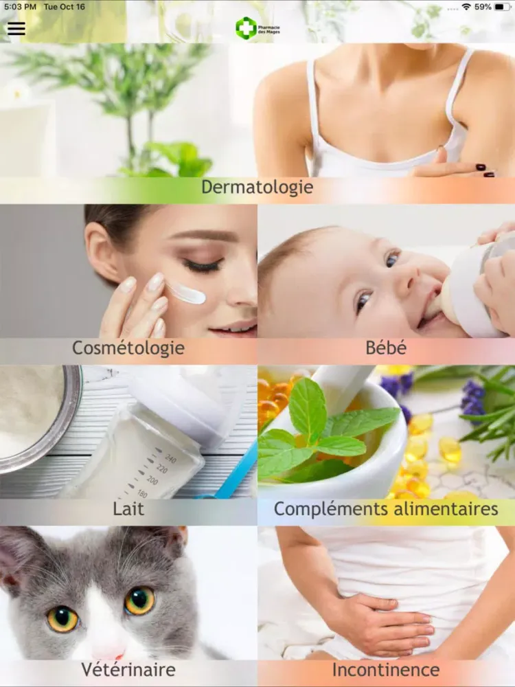 Ảnh chụp màn hình của Pharmacie des Mages iPad 