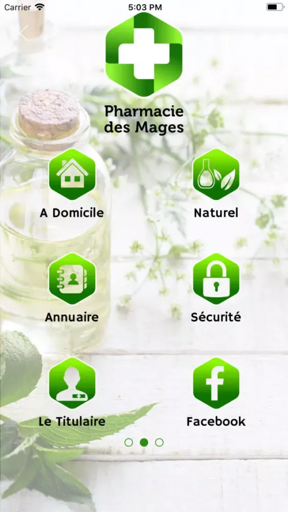 Ảnh chụp màn hình của Pharmacie des Mages