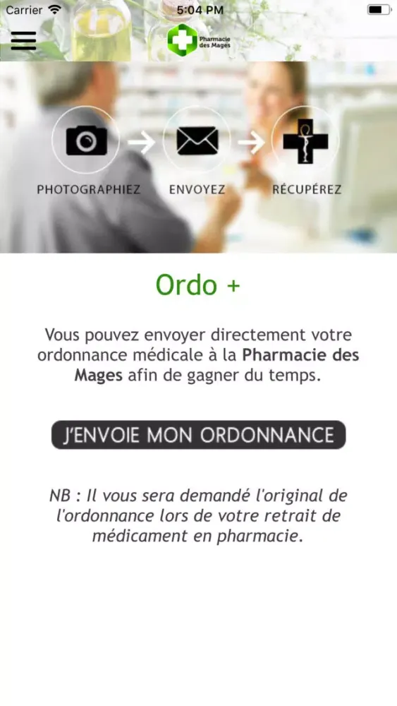 Ảnh chụp màn hình của Pharmacie des Mages