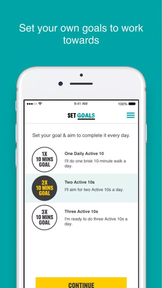 NHS Active 10 Walking Tracker स्क्रीनशॉट