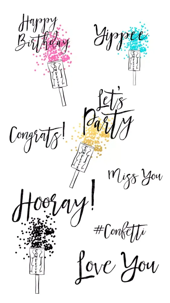 Captures d'écran de Confetti Pop - Congratulations & Celebration Pack