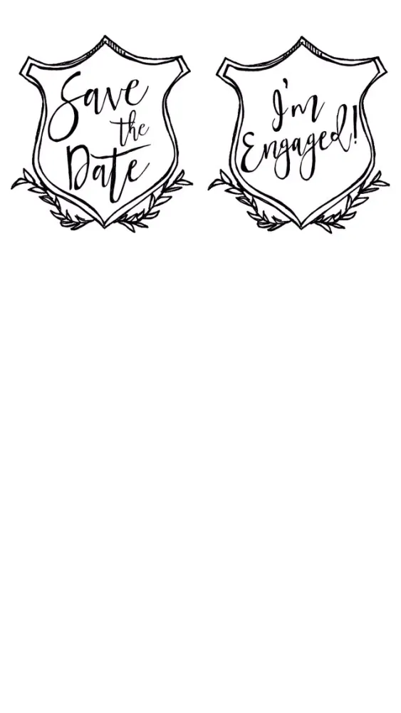 Capturas de pantalla de Will You Be My Bridesmaid Wedding Stickers